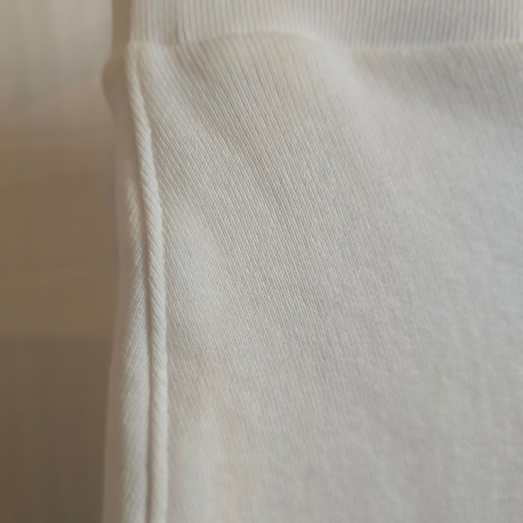 Frank & Eileen Tee Lab Women's XS Skirt White‎ Drawstring High Low Sweatshirt - Picture 13 of 13